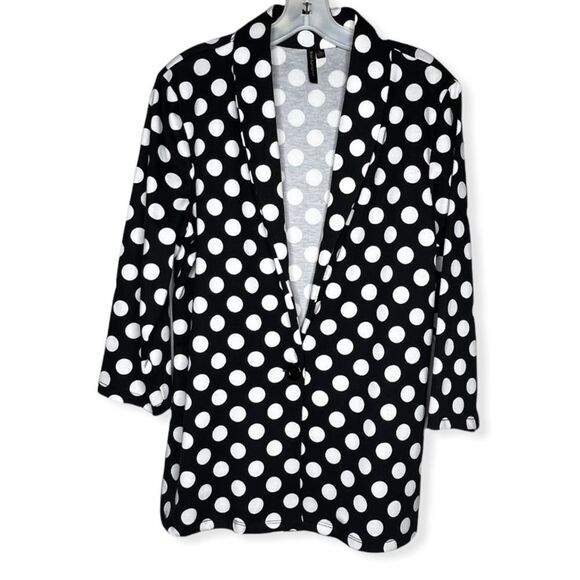 Susan Lawrence Polka Dot Blazer‎ - Picture 1 of 7